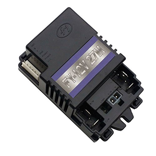 jiaruixin 12V 27M Remote Control Receiver Kit Remote Controller Control Box Accessories for Kids Car Children Electric Ride On Toys Replacement Parts - Thumbnail 4