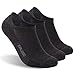 No Show Athletic Socks, ZEALWOOD Unisex Merino Wool Ultra-Light Running Tennis Golf Socks 1/3 Pairs