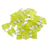 uxcell® Auto Car SUV Boat ATC Blade Fuses Yellow 20A 30Pcs