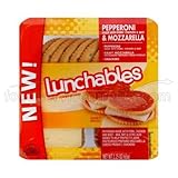 Lunchable Pepperoni Mozzarella Entree, 2.25 Ounce -- 16 per case.