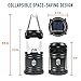 Browon Best Camping Lantern - Solar Rechargeable LED Light Premium Grade Sturdy Materials | Portable, Bright, Collapsible, Lightweight | Perfect for Hiking Camping Backpacking Hunting Emergency