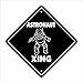 Astronaut Crossing Sign Zone Xing | Indoor/Outdoor | 12