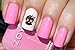 Cute Skulls Set #2 Nail Art Waterslide Decals - Monster High Style - Salon Quality!