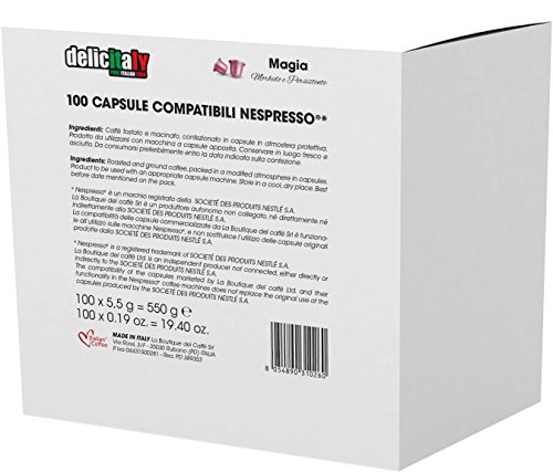 Italian Expresso capsules DELICITALY 