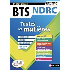 Toutes les matières BTS NDRC – Réflexe (08)