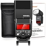 Neewer 2.4G HSS 1/8000s TTL GN36 Wireless Master Slave Flash Speedlite for Sony A7 A7R A7S A7II A7RII A7SII A6000 A6300 A6500 A77II A58 A99 RX10 Cameras with Hard Diffuser (NW400S)
