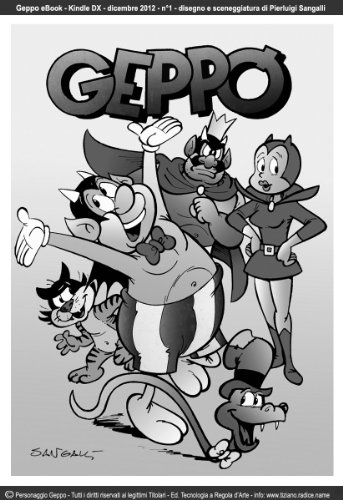 Amazoncom Geppo Ebook Numero 1 Edizione In Bianco E