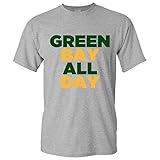 UGP Campus Apparel Green Bay All Day Basic Cotton T-Shirt