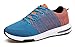 WELMEE Men's Knit Comfortable Breathable Casual Air Sneakers Lightweight Athletic Tennis Walking Running Shoes