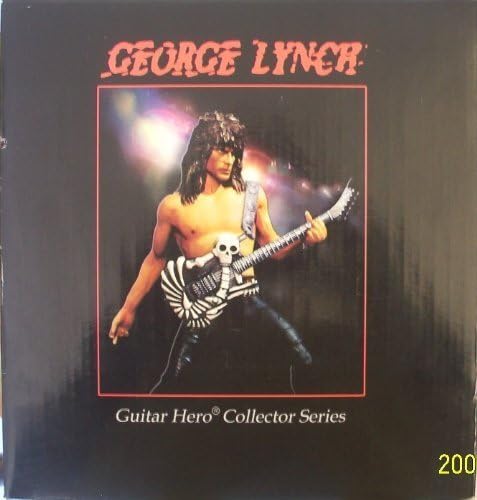 George Lynch Limited Edition Guitar Hero Statue - Rock Iconz - New by Knucklebonz