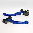 Generic Pivot Brake Clutch Levers for Yamaha YZ65 YZ80 YZ85 YZ125 YZ250 YZ 65 80 85 125 250 450 F X FX Motorcycle Dirt Pit Bike Handles (Blue, YZ65 2018-2024 | YZ80/85 2015-2024)