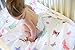 Ultra Soft Muslin Swaddle Blankets Butterflies by Margaux & May - 47 x 47 inch - Perfect Baby Shower Gift