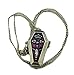 CA Mode Women's Cross Vintage Coffin Locket Necklace Bat Pendants