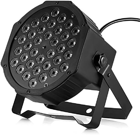 36W Rgb Led Flat Par Light Stage Lamp Rgb Par Light Led Flat Dj Disco Light Us/Eu Plug