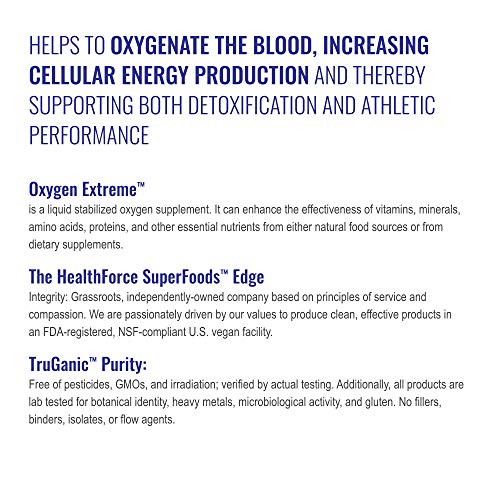 HealthForce SuperFoods Oxygen Extreme Liquid 4 fl oz pH Neutral