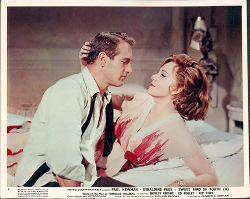SWEET BIRD OF YOUTH PAUL NEWMAN GERALDINE PAGE LOBBY