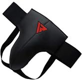 RDX Groin Protector for Boxing, Muay Thai, Kickboxing and MMA Training, Maya Hide Leather Abdo Gear for Martial Arts , SATRA Approved Abdominal Guard for Karate and Taekwondo