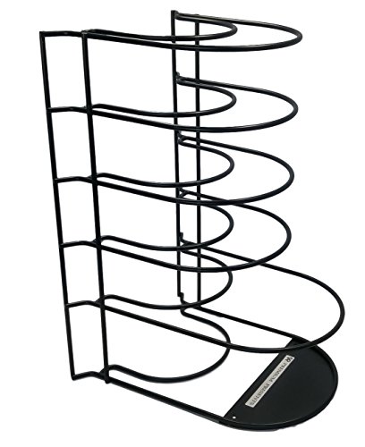 6 tier pantry organization and storage Pan organizer Lid organizers Pot holders Shelf organizer. Pots pans kitchen rack in pantries cabinets under sink Kitchen drawer organizer Cabinet shelf dividers