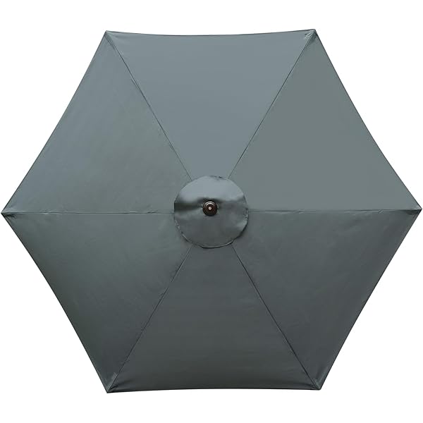 commercial patio umbrellas amazon Amazon.com : Heavy Duty Commercial Grade 9 Ft Market Umbrella Outdoor Patio  BarHeight Crank Lift Manual Tilt