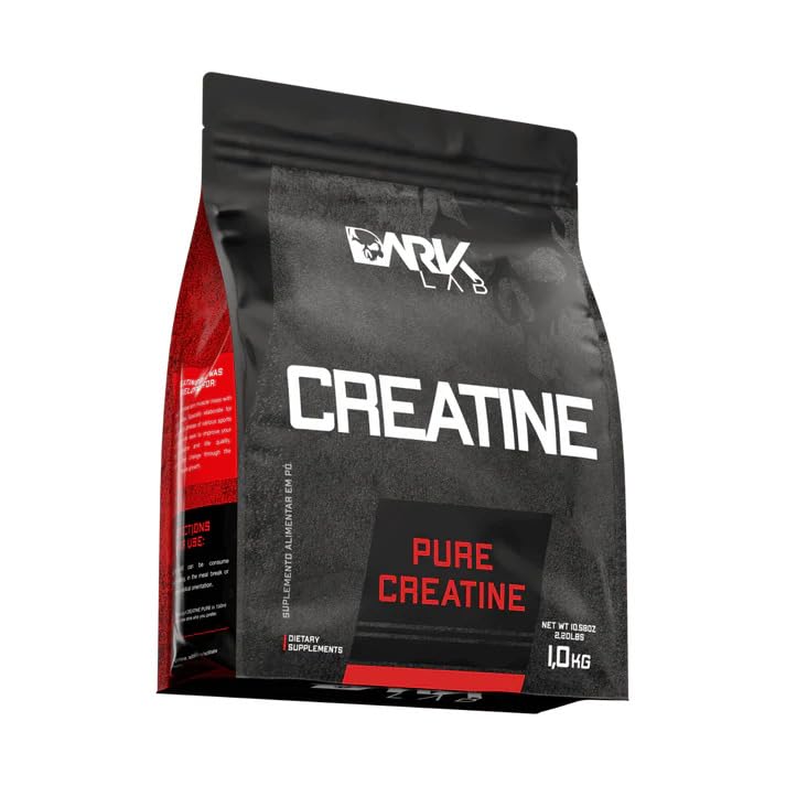 Creatina Pura 1kg Dark Lab Monohidratada 100% de Pureza, Sem Sabor