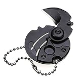 Huayang| Mini Portable Coin Folding Knife Keychain EDC Outdoor Pocket Survival Tools New