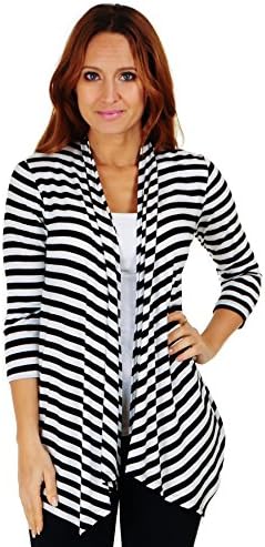 Simply Ravishing SR Women's Basic Various Style Sleeve Open Cardigan (Size: Small-5X)