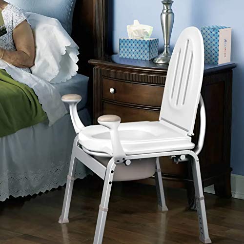 Bedside Commode Liners Disposable Bulk 50 Pack Elderly, Sick Patients