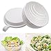 Servent New 2017 Second Salad Cutter Bowl - Original 60 Magic Salad Maker - Chop Fresh Vegetables and Fruits in Seconds