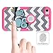 for iPod Touch 6 Case, iPod Touch 5 Case, Alkax Slim Heavy Duty Impact Resistant Protective Cover Bumper for Apple iPod Touch 5 6th Generation + Stylus Pen