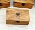 CECII Rectangular Vintage Moustache Face Jewellery / Trinket Box, Olde-Worlde Pattern Wooden Box
