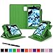 Fire HD 6 2014 Case, rooCASE Dual View Fire HD 6 Folio Case Cover with Stand [Supports Auto Sleep/Wake Feature] for Amazon Fire HD 6 2014, Green