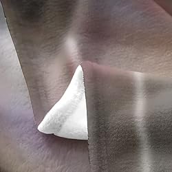 Fleece Throw Blanket with Fuzzy Flannel Lining for