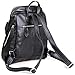 Jack&Chris Backpack Purse Real Leather Backpack Shoulder Bag for Women (black204)