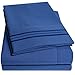 1500 Supreme Collection California King Sheet Sets Royal Blue - Luxury Hotel Bed Sheets and Pillowcase Set for Cal King Mattress - Extra Soft, Elastic Corner Straps, Deep Pocket Sheets Royal Blue