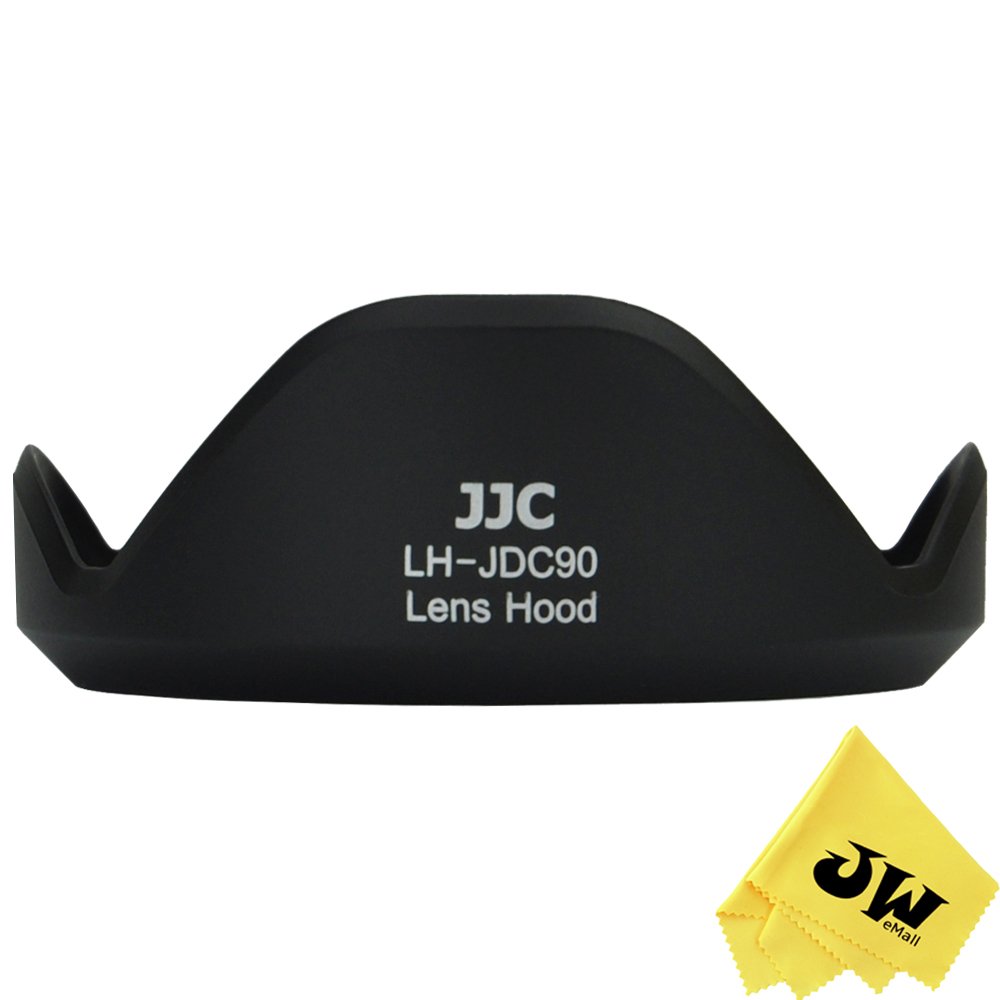 JJC LH-JDC90 compatible Canon LH-DC90 Lens Hood for Canon PowerShot SX60 HS,Black