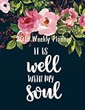 2018 Weekly Planner: Weekly Daily Monthly Planner 2018 8.5