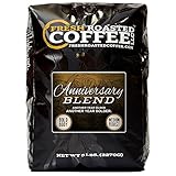 Fresh Roasted Coffee LLC, Anniversary Artisan Blend Coffee, Medium Roast, Whole Bean, 5 Pound Bag
