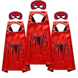 Gmcnm Kids Superhero Corner - Superhero Toys & Costumes - Birthday Christmas Party Supplies (Spiderman 3pcs)