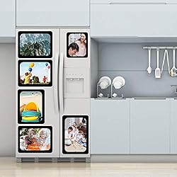 sooard Magnetic Photo Frames, 12 Pack Magnetic
