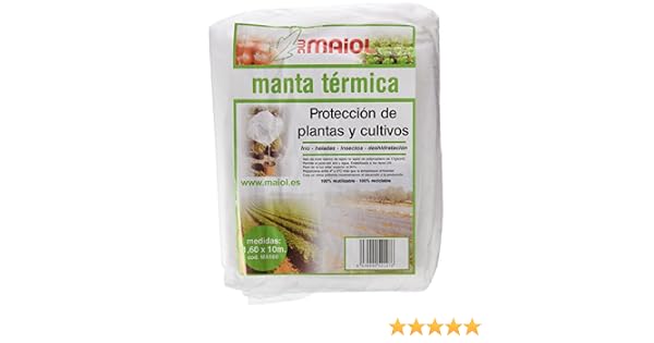 Maiol MA160 - Manta térmica 1, 60 x 10 m.: Amazon.es: Jardín