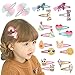 20 Pcs Hair Clips Animal Pattern Print Girls' Metal Snap Hair Clips Hair Barrettes hairpins Hair Accessories for Girl Teens Kids Babies Toddlers Women