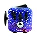 Fidget Cube for Fidgeters Stress Reliever Relieving ADD, ADHD, Anxiety and Boredom bearing for Children and Adults (Galaxy)