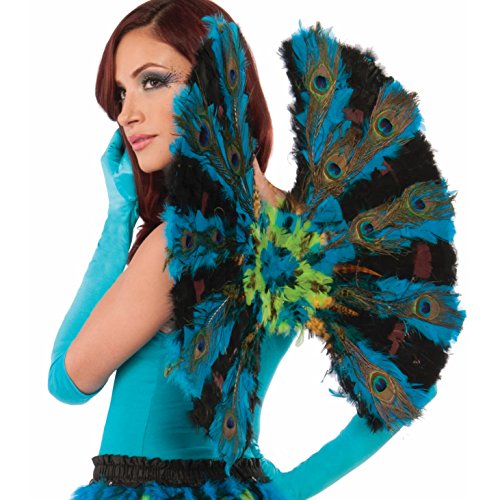 Forum Novelties Women's Deluxe Peacock Wings