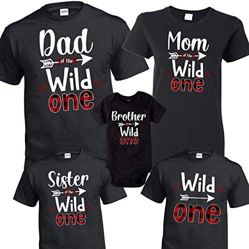 wild one family t shirts