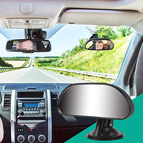 5 Alcoon+Backseat+Rearview+Adjustable+Strengthen