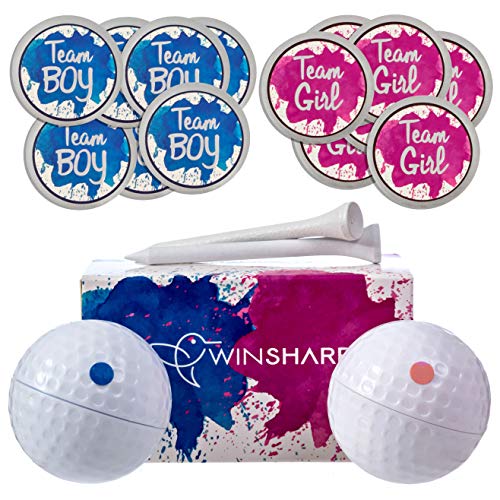 Winsharp Gender Reveal Golf Balls Exploding Golf