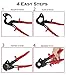 Ratcheting Cable Cutter - Heavy Duty Copper and Aluminum Wire Ratchet Tool - Anti-Slip Rubber Hand Guards - Range: 240mm² - By Gee Gadgets