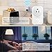Wifi Plug, SZMDLX 1 Pack Smart Plug Smart Outlet Timer Socket Wifi Switch Timing Function Remote Control by Smartphone or Amazon Alexa Google Home No Hub Required