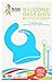 Silicone Bibs for Toddlers. Waterproof Bibs Gift Bundle for Boys & Girls. Every Silicone Bib Bundle includes 2 Waterproof Adjustable Easy to Clean Silicone Baby Bibs & Bonus 2 Spoons Free