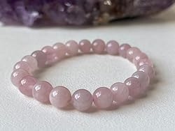 Rose Quartz Crystal Bead Bracelet 8mm, Wholesale